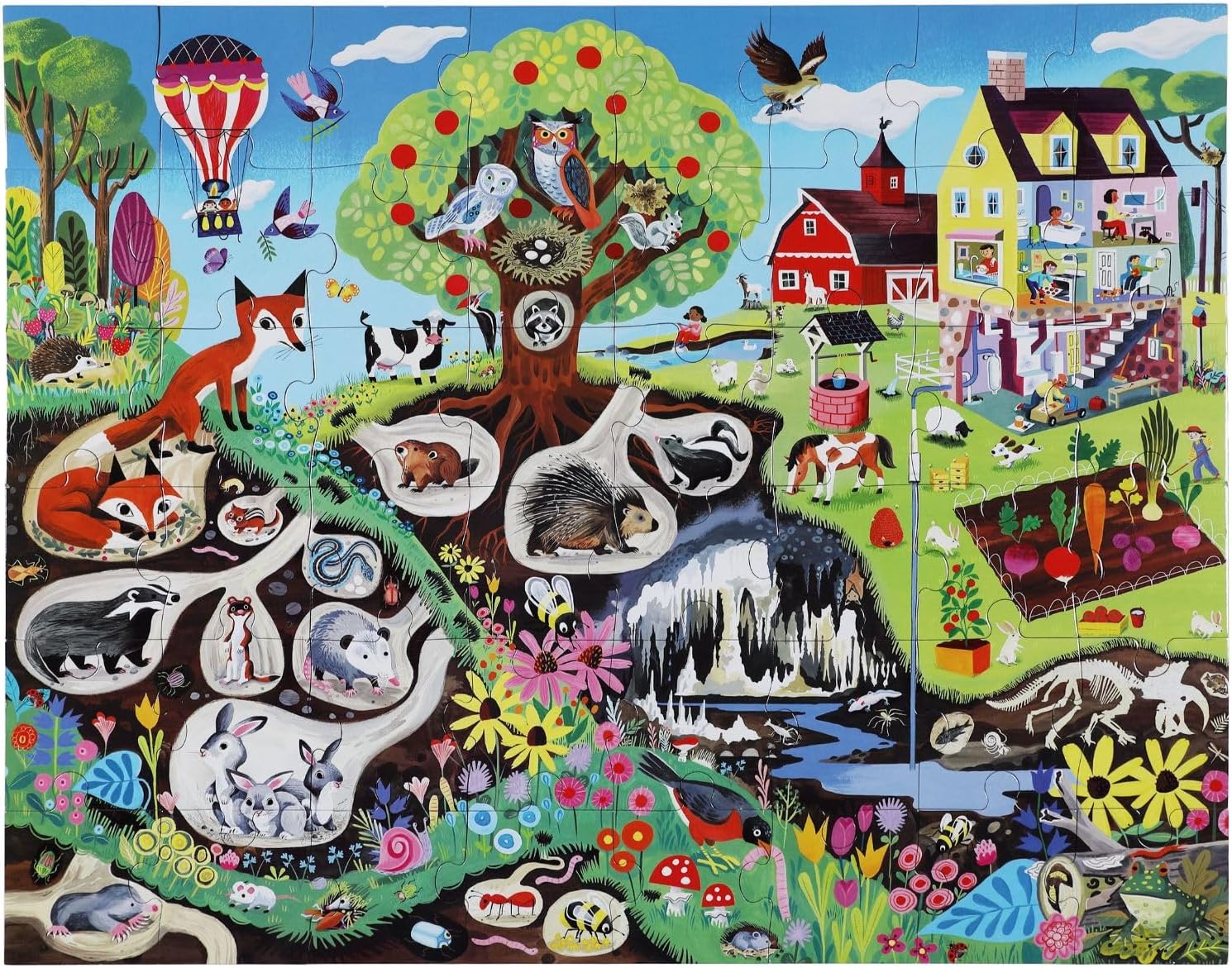 Within The Country Floor Puzzle 48pc