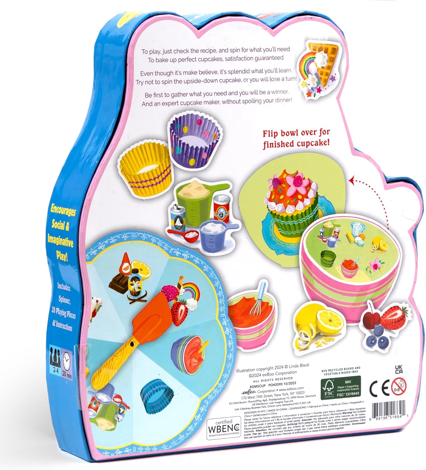 Cupcake Spinner Game