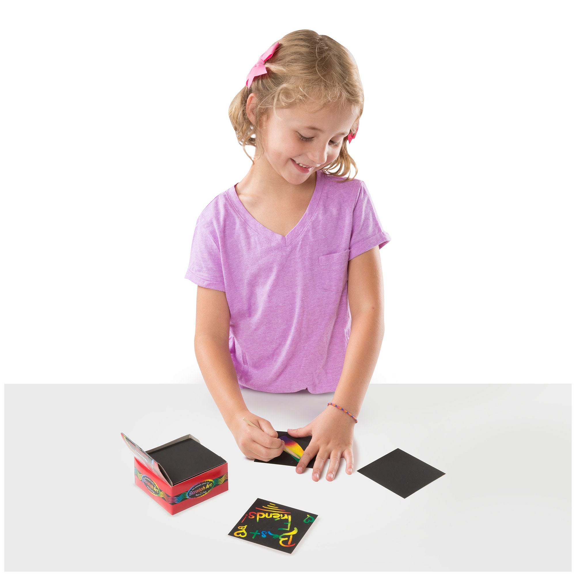Scratch Art Rainbow Mini Notes _Box of 125