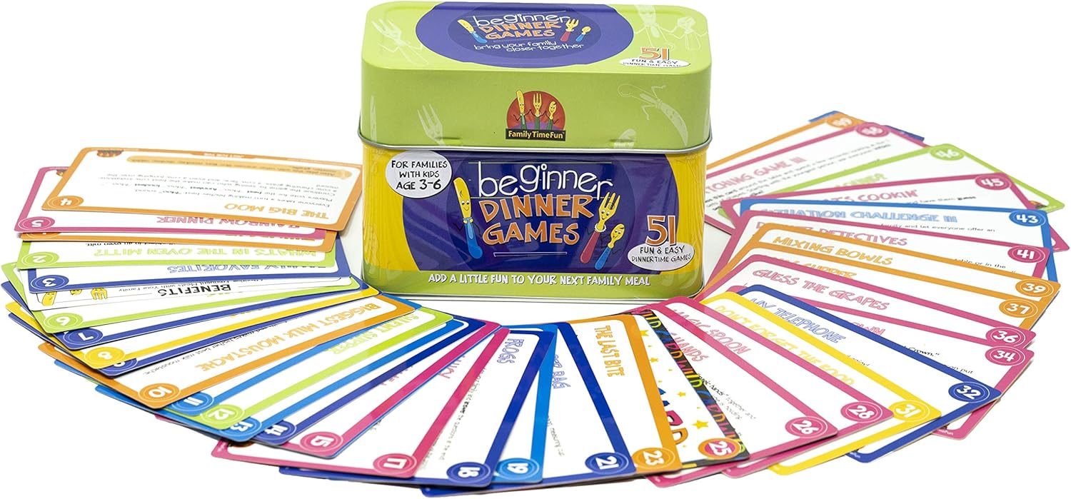 Beginner Dinner Games - Family Dinnertime Fun