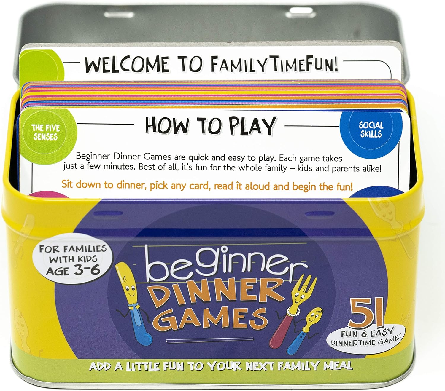 Beginner Dinner Games - Family Dinnertime Fun