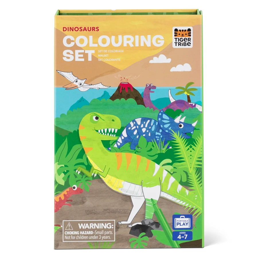 Dinosaur Coloring Set