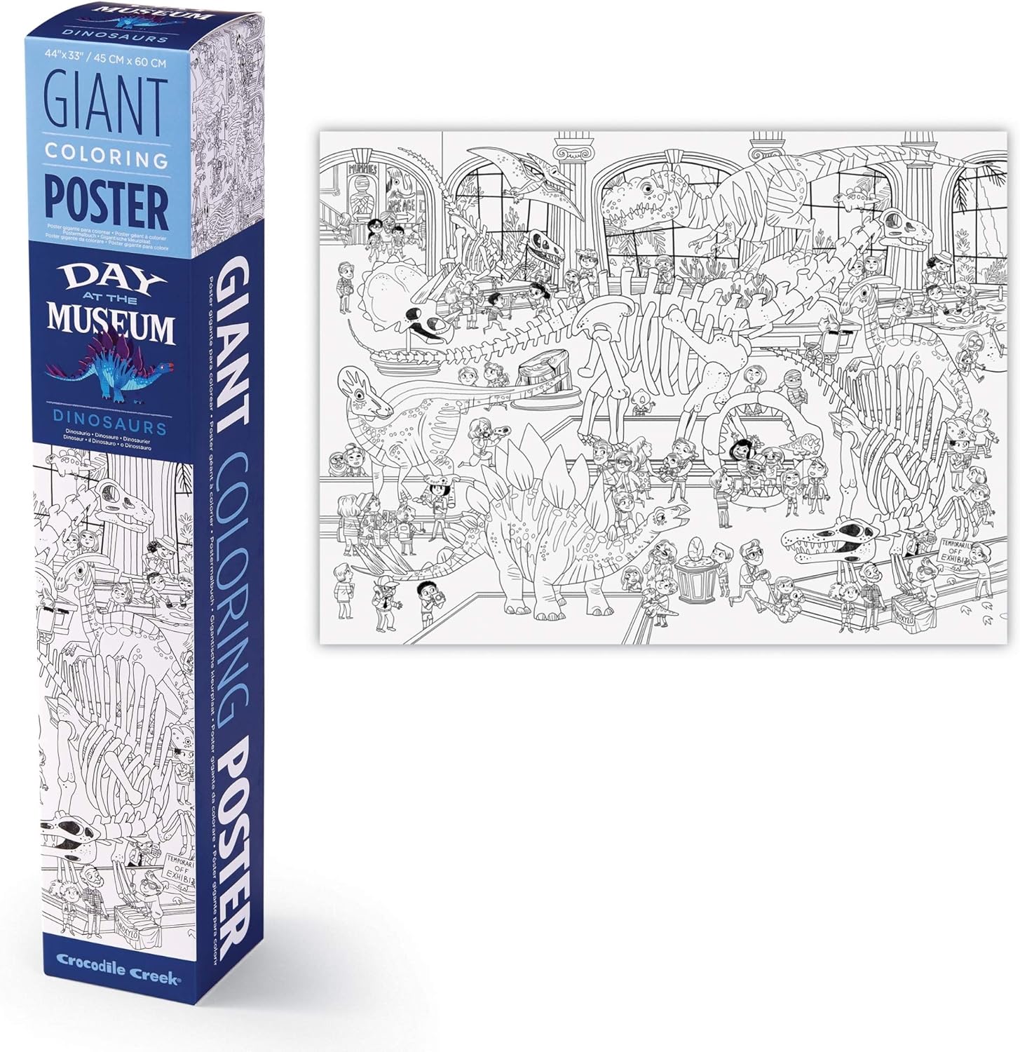 Giant Coloring Poster - Dinosaur