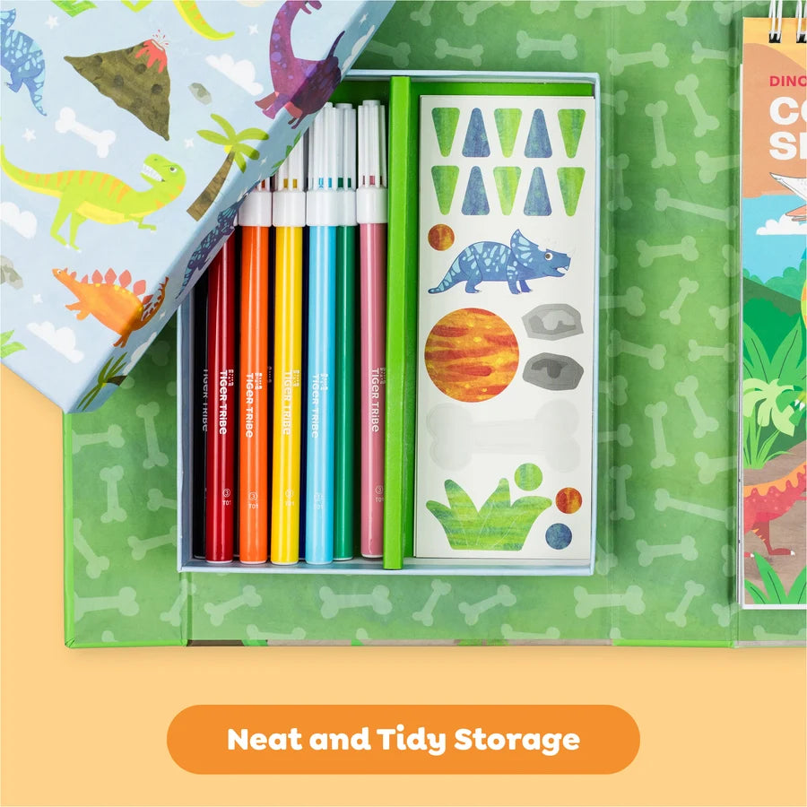 Dinosaur Coloring Set