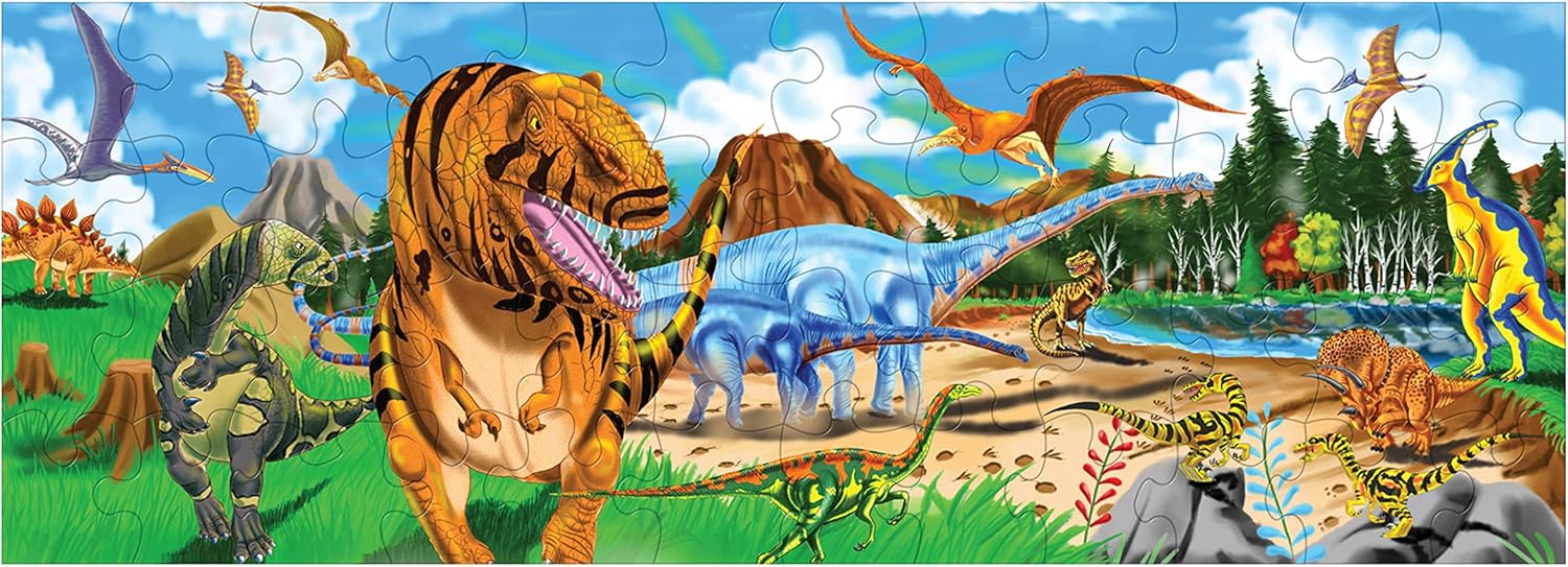 Land of Dinosaurs Floor Puzzle, 48 pc