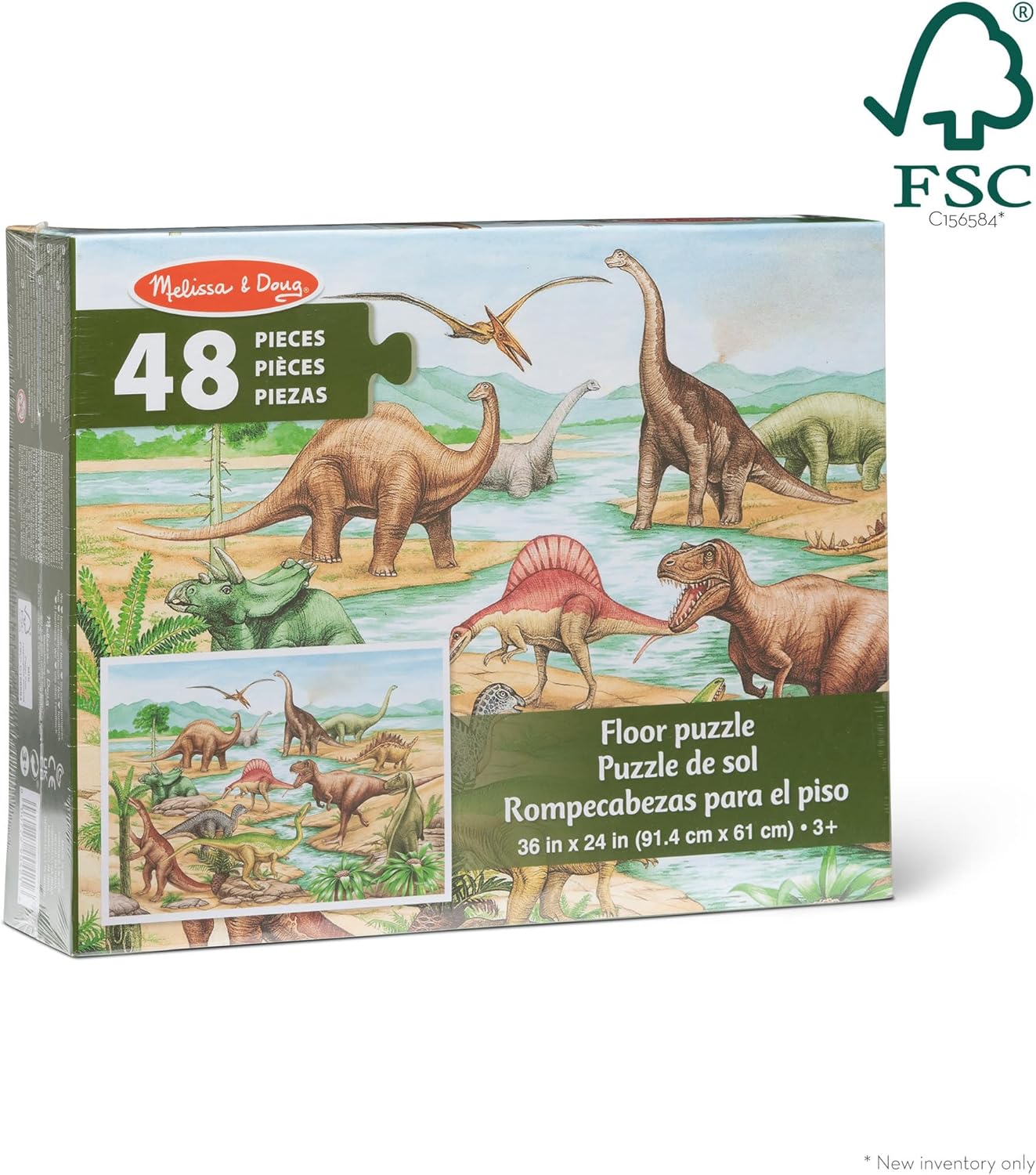 Dinosaur Floor Puzzle - 48 Pieces