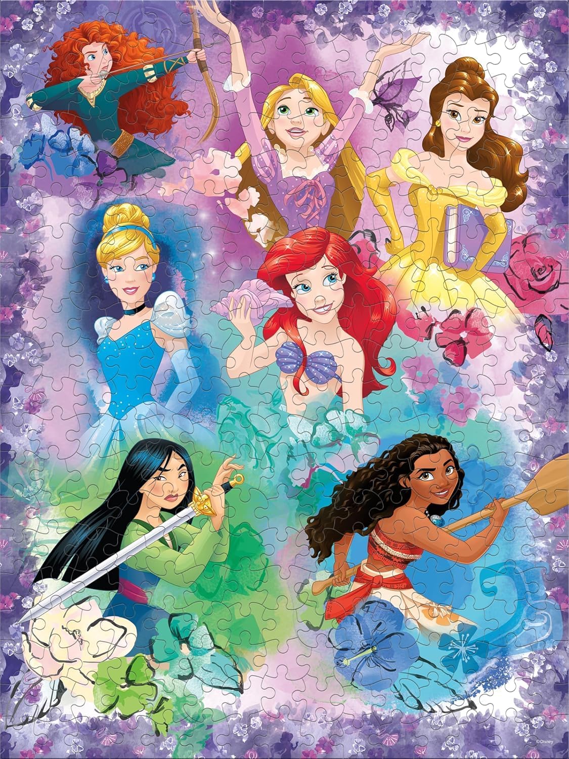 Disney Princess Collage 300pc Puzzle