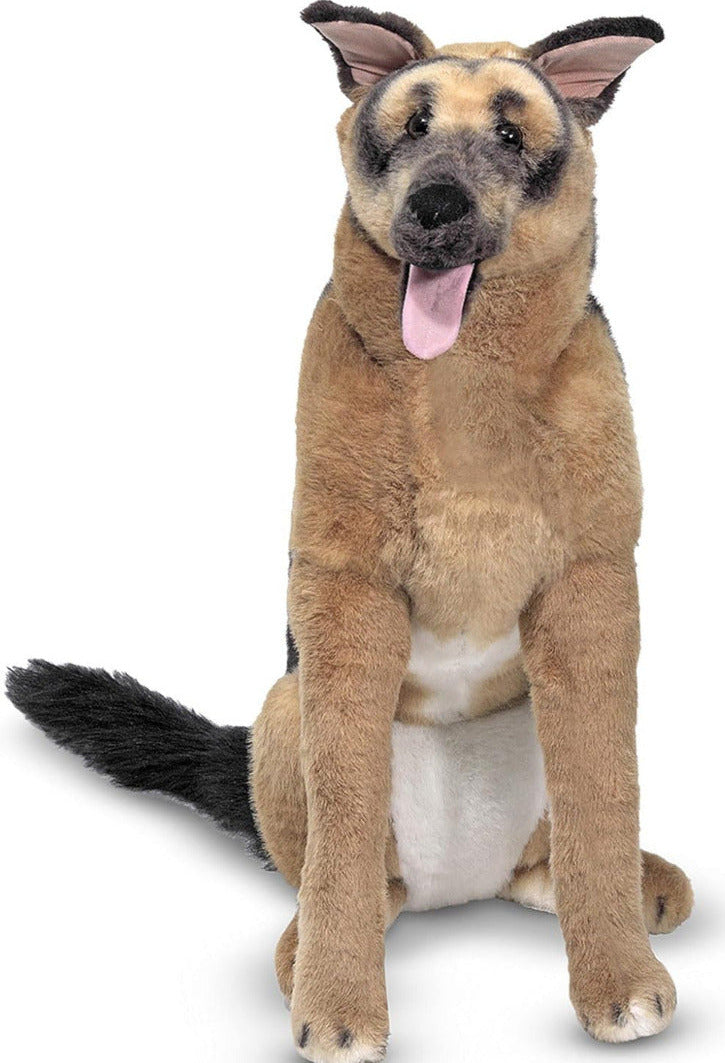 Giant German Shepherd Plush (Over 2 feet Tall)