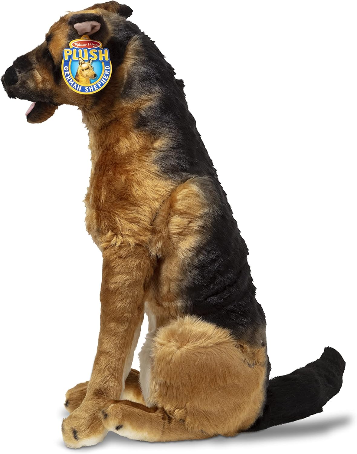 Giant German Shepherd Plush (Over 2 feet Tall)
