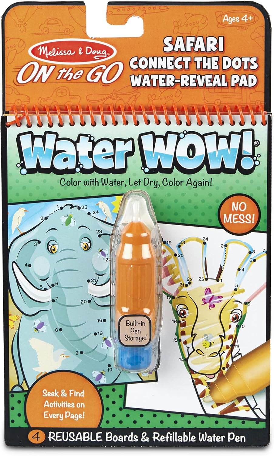 Water Wow! Connect The Dots - Safari