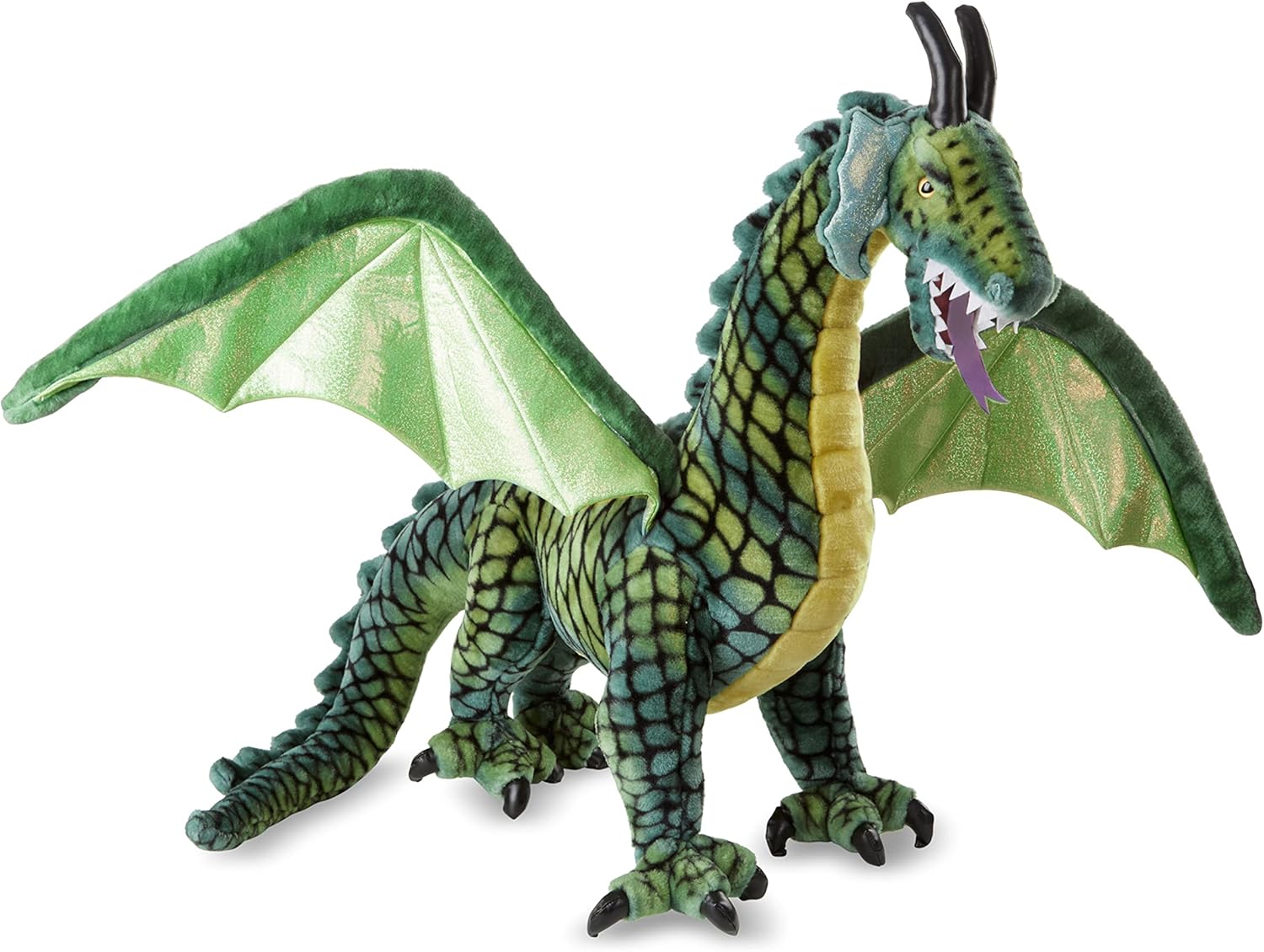 Plush Giant Winged Dragon Stuffed Animal
