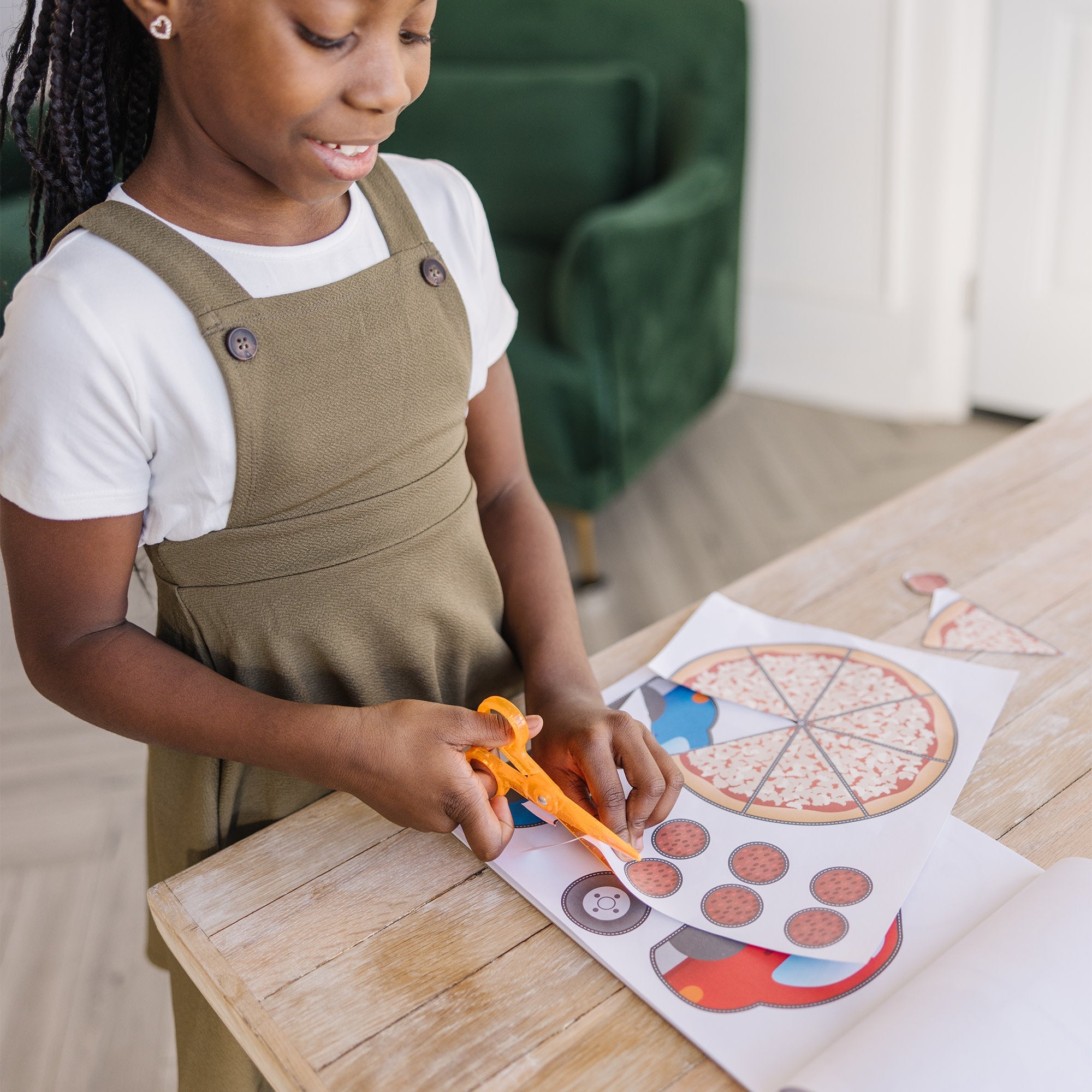 Scissor Skills Activity Pad Games & Shapes