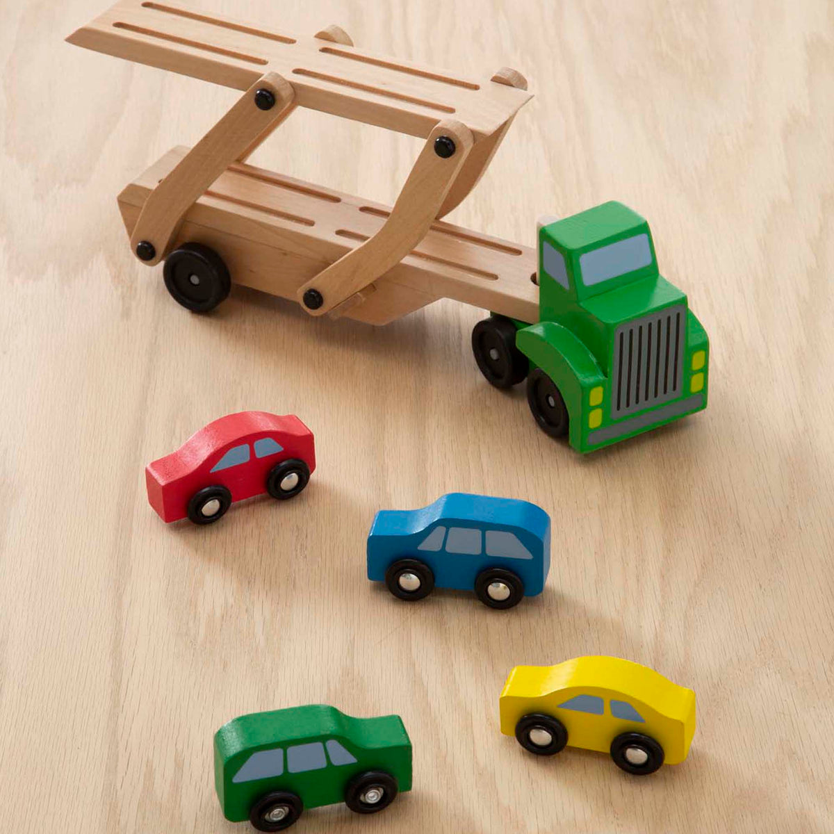 Wooden Car Carrier