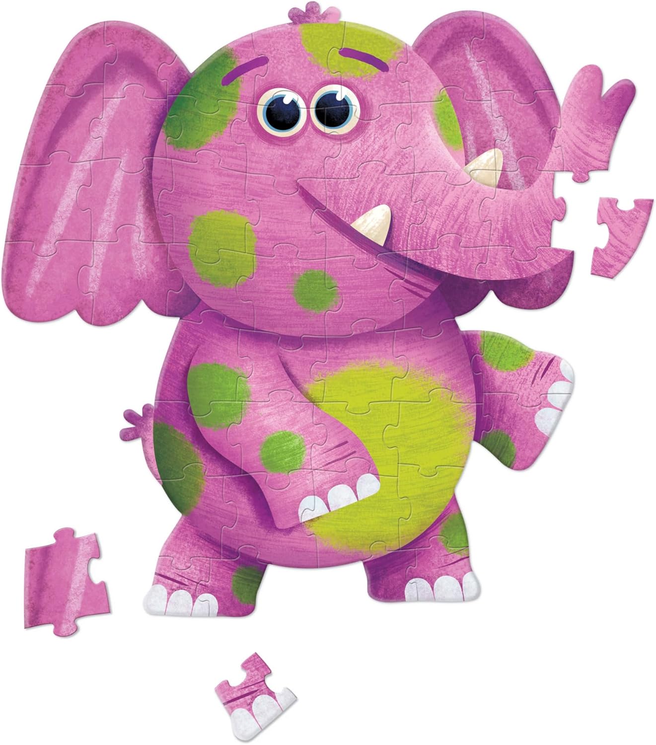 Jumbo Elephant Floor Puzzle 48pc