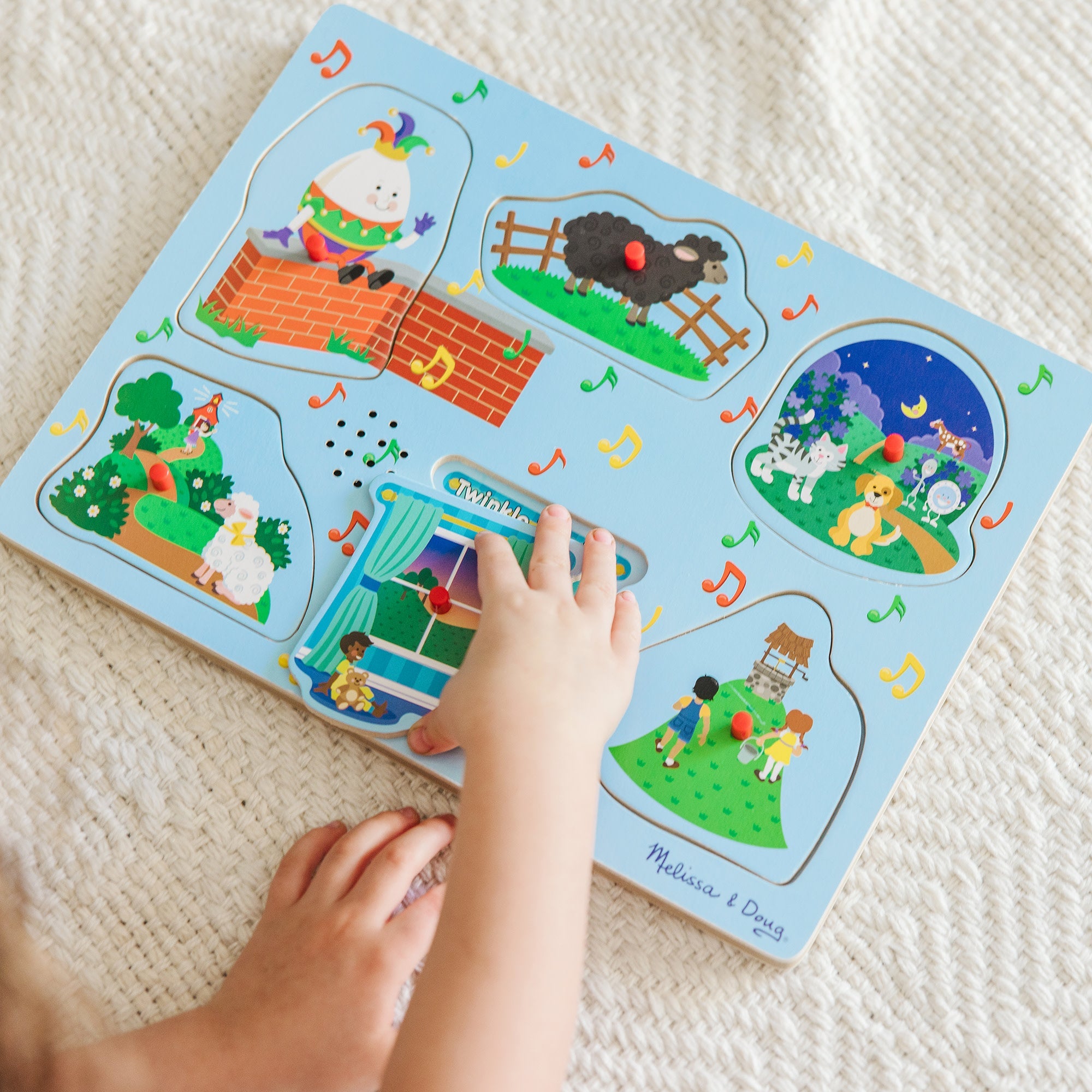 Nursery Rhymes 2 Sound Puzzle - 6 PIeces