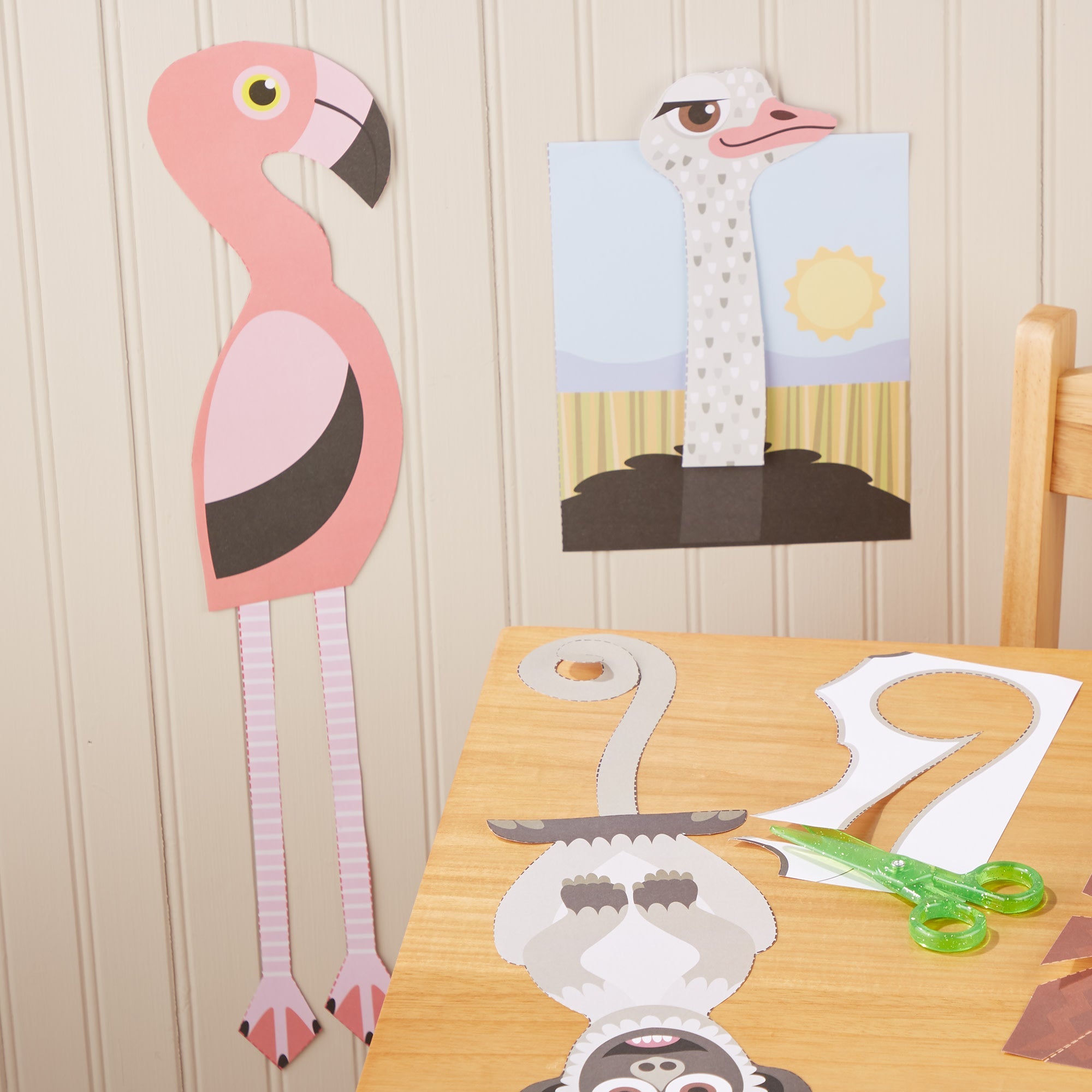 Safari Scissor Skills Activity Pad