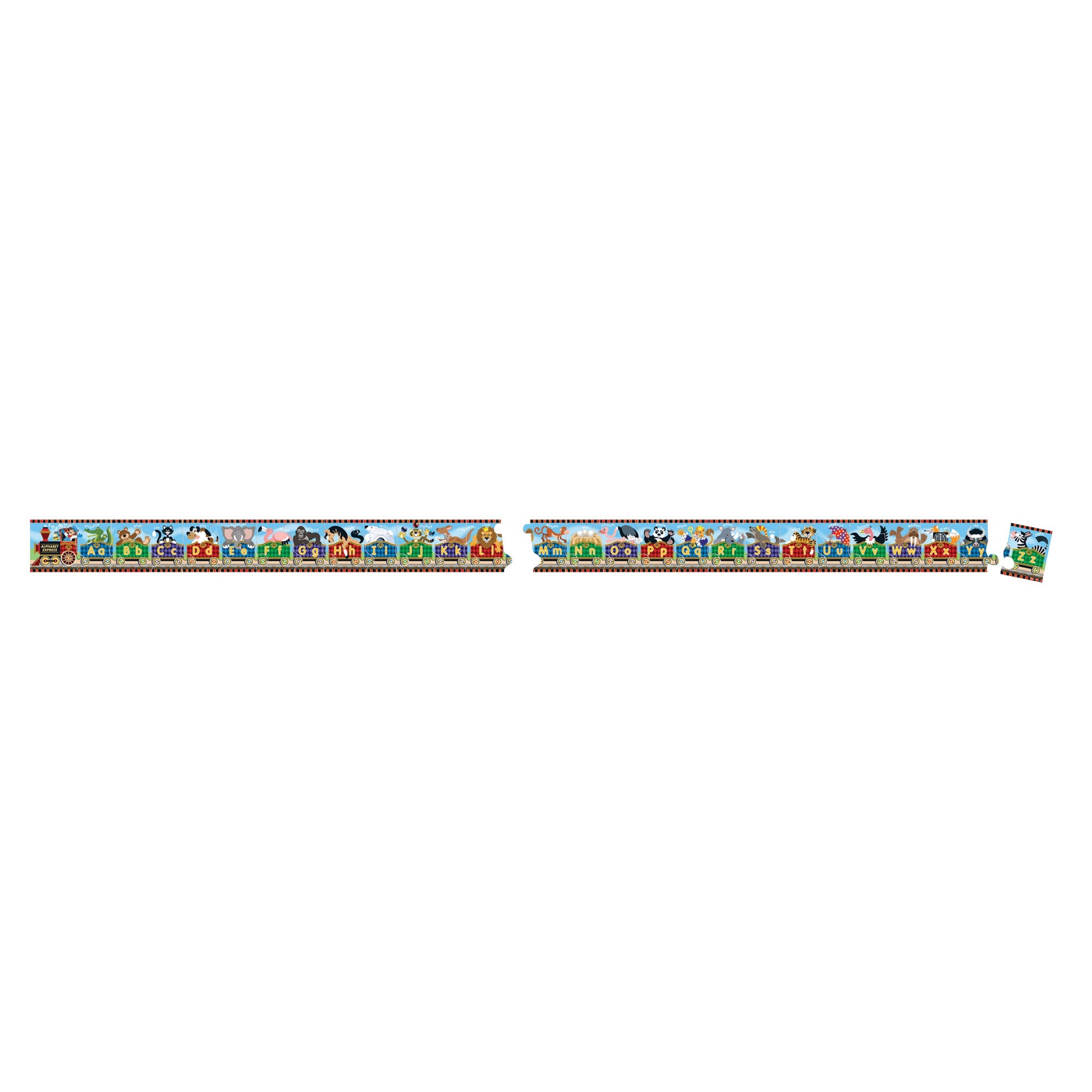 Alphabet Express Floor Puzzle - 27 Pieces