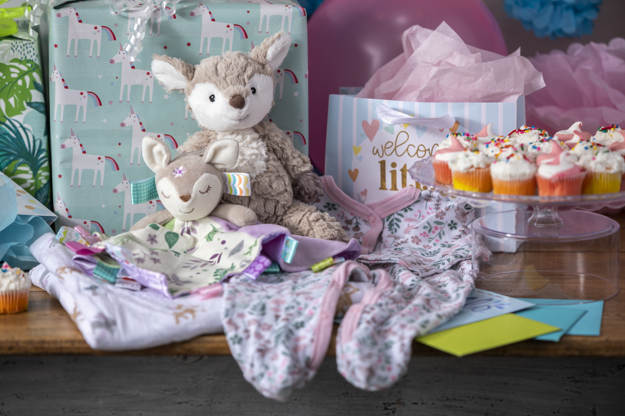 Taggies Flora Fawn Character Blanket – 13×13″