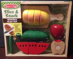 Slice & Snack Wooden Play Set