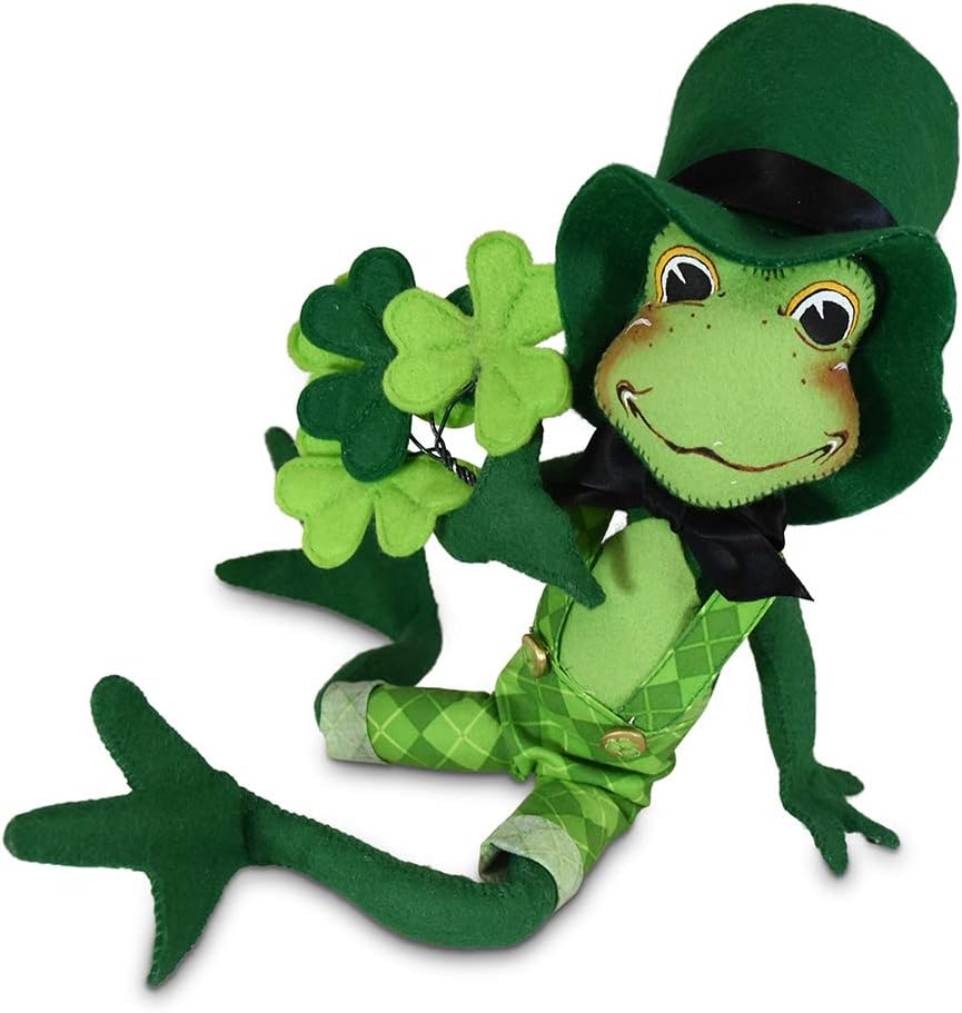 Annalee 14" Irish Frog