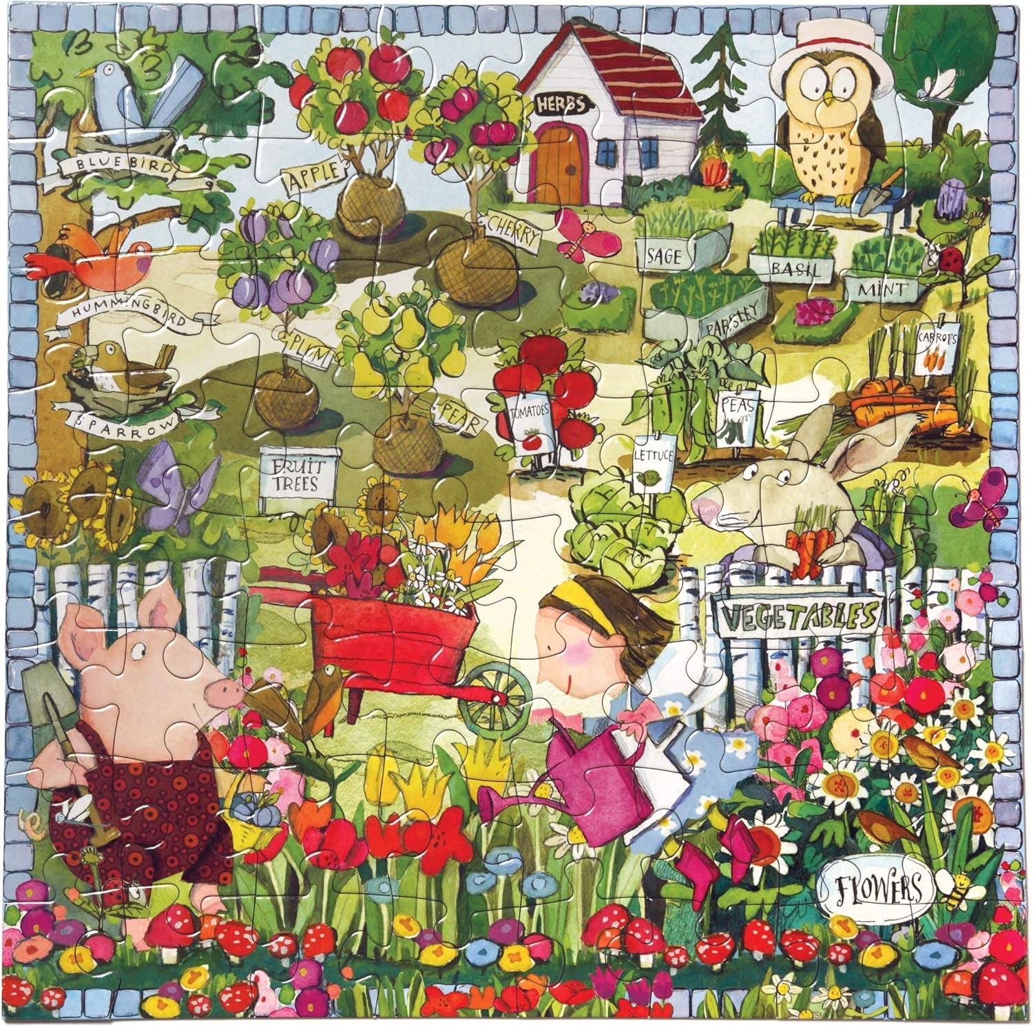 Growing A Garden 64pc Puzzle