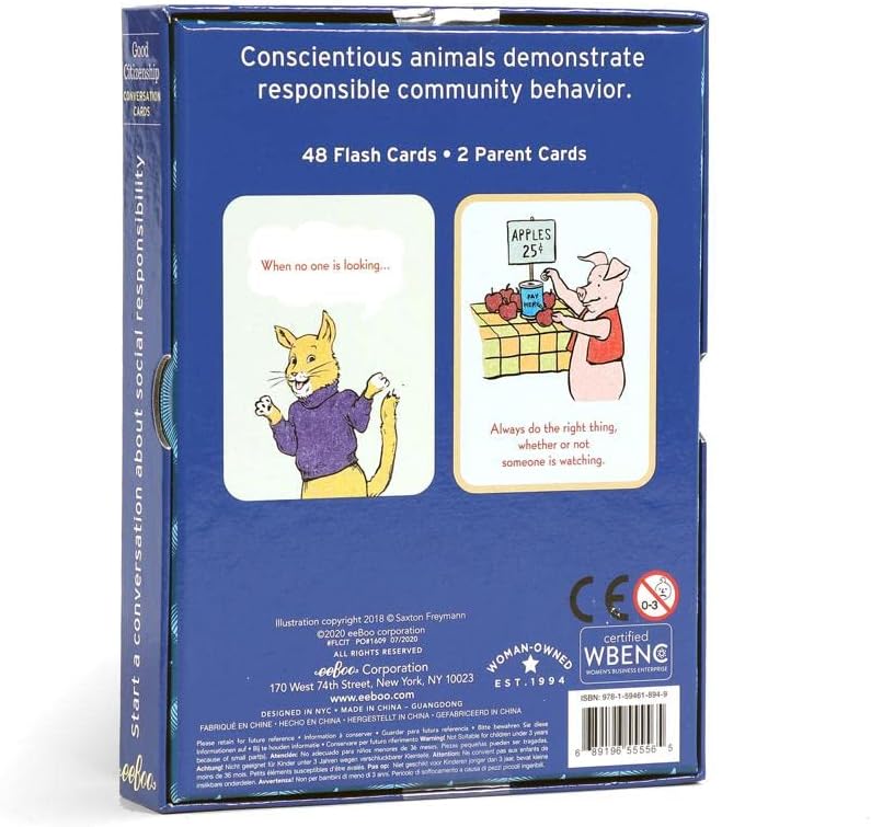 Good Citizenship Conversation Flash Cards
