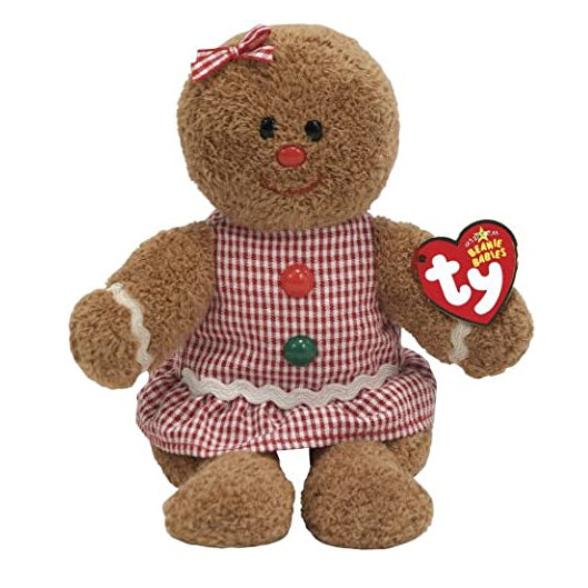 Ty Beanie Babies Gretel the Gingerbread Girl 6"