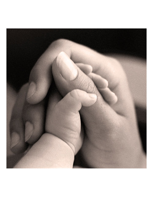 New Baby Card Hands