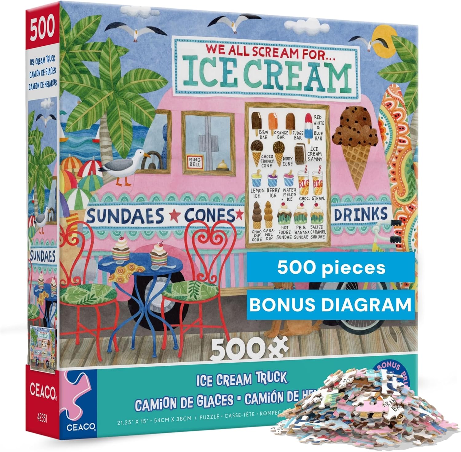 Ice Cream Truck 500pc Puzzle