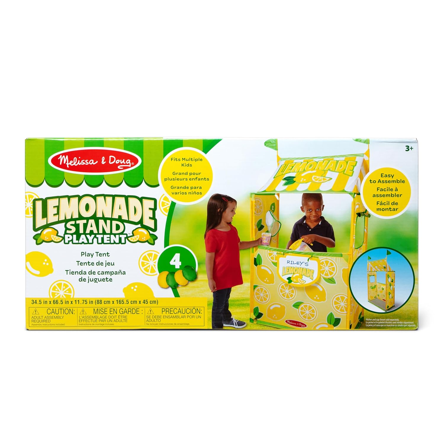 Lemonade Stand Play Tent with Beanbag Game