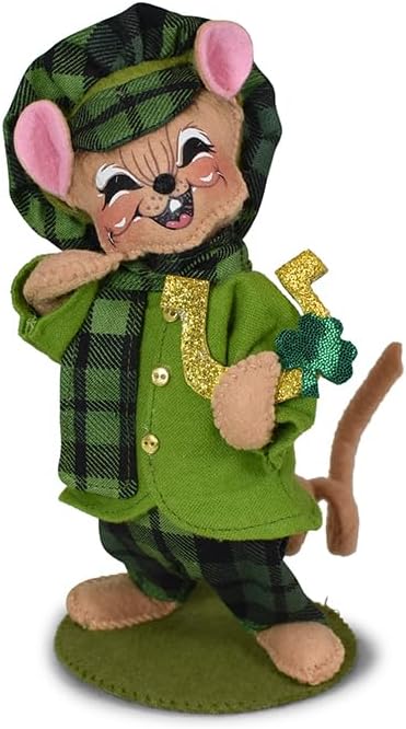 Annalee Lucky Lad Mouse 6"