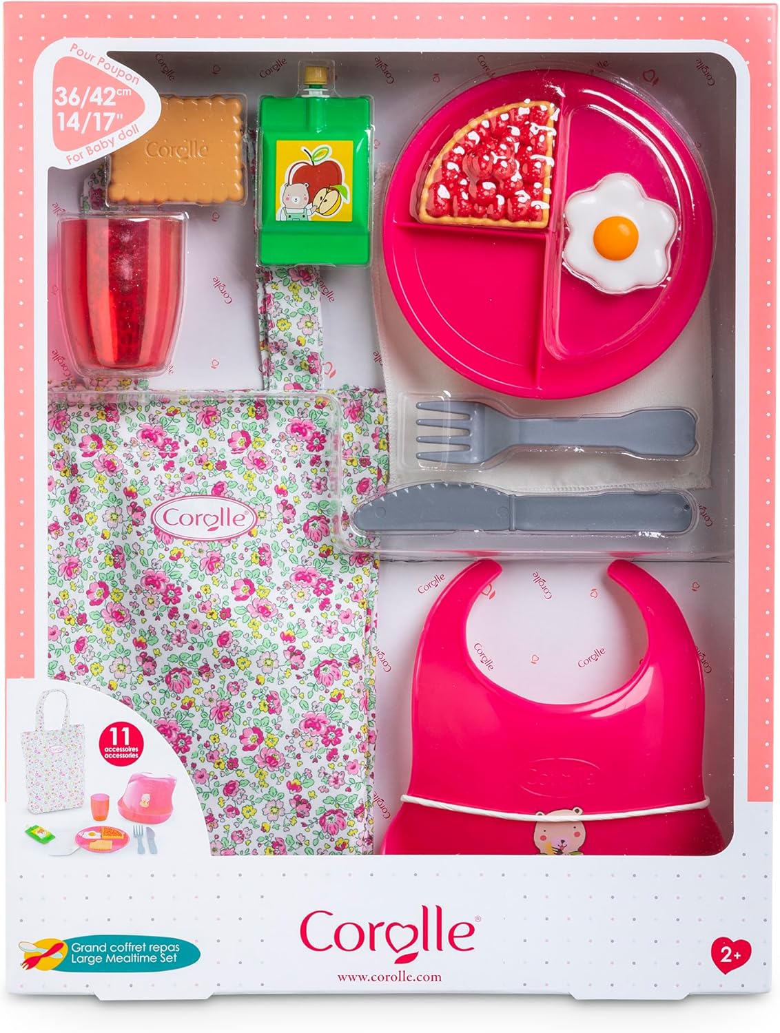 Corolle - Large mealtime set for 14" Dolls