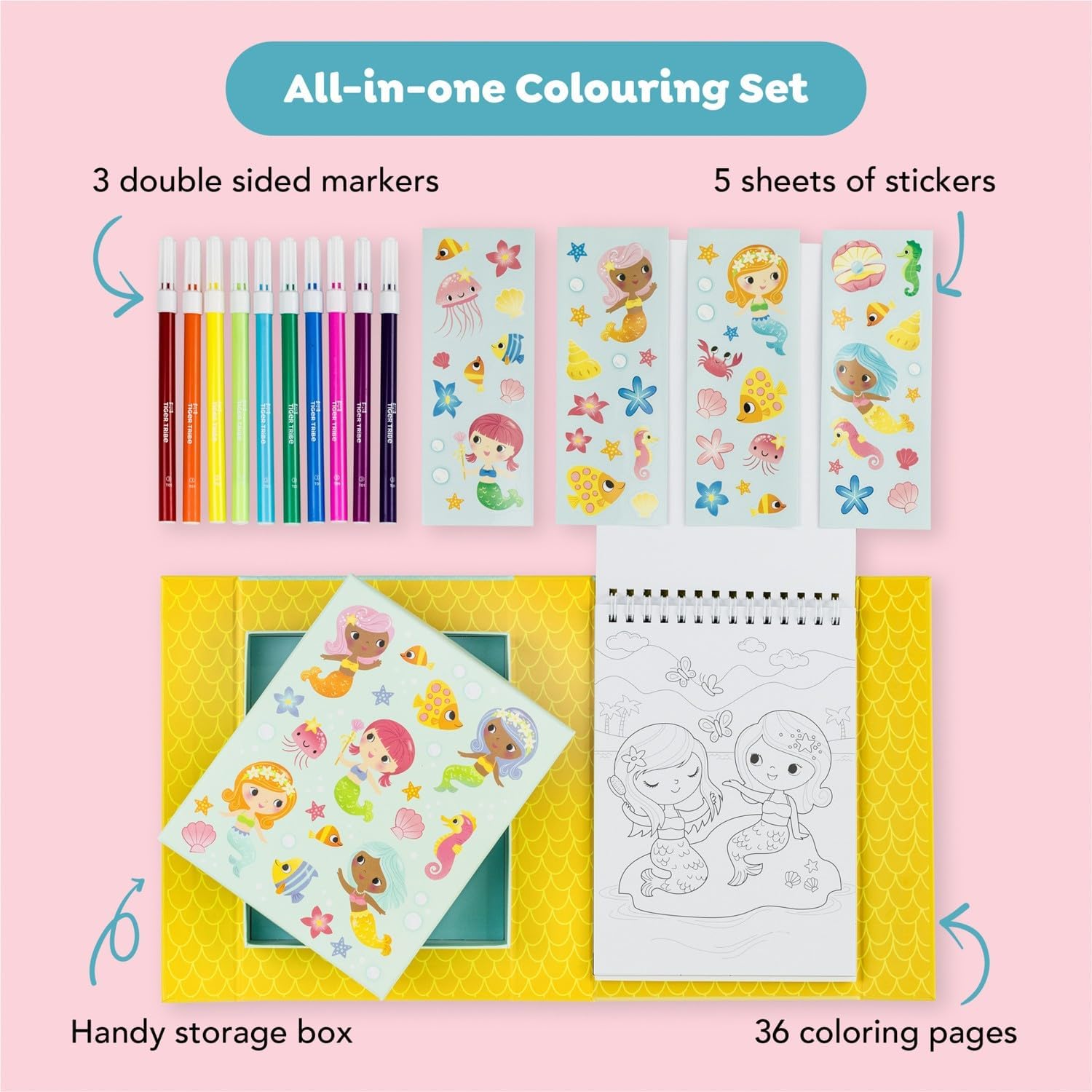 Mermaids Coloring Set