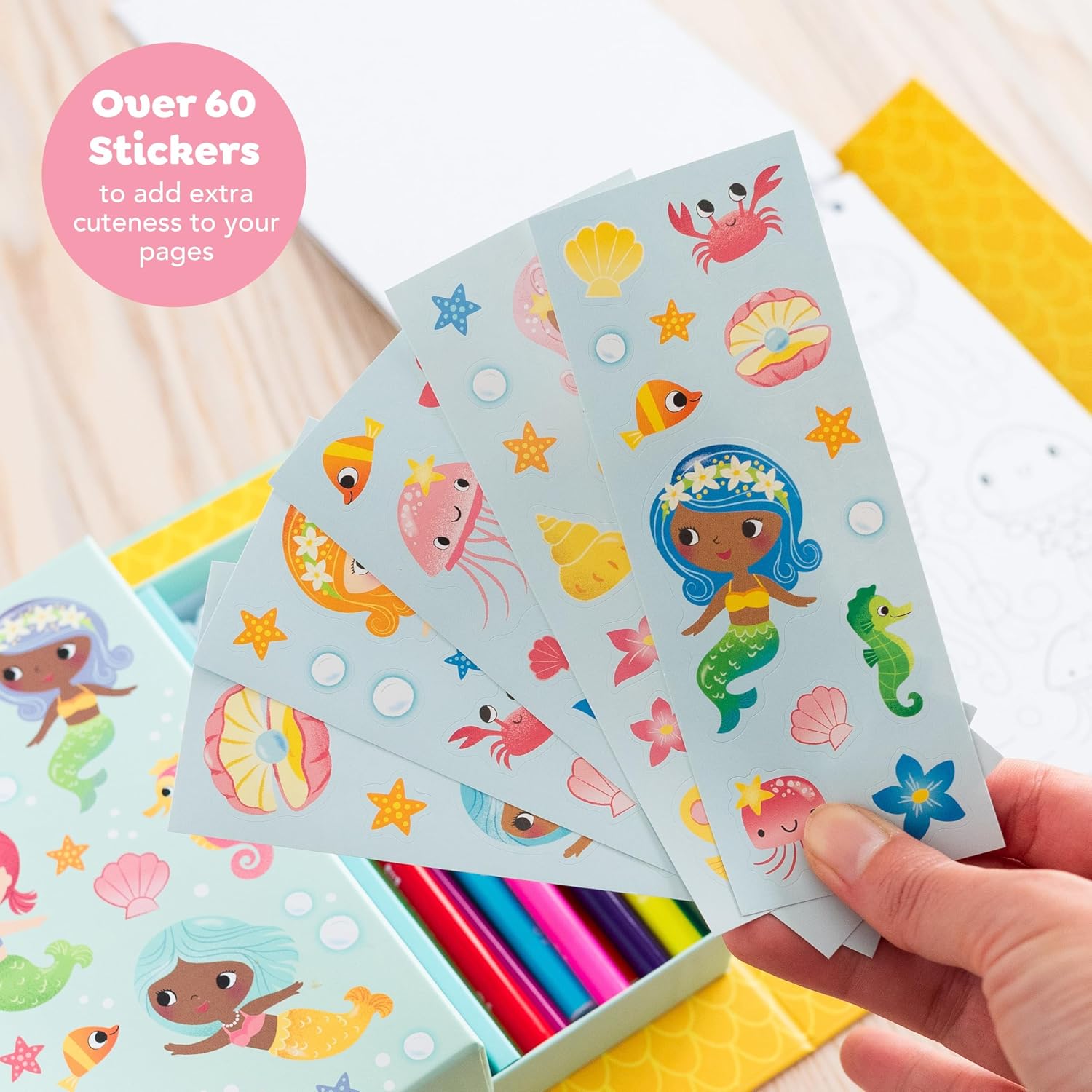 Mermaids Coloring Set