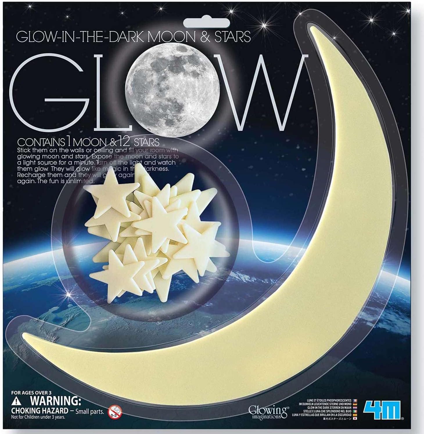 Glow-in-The-Dark Moon & Stars