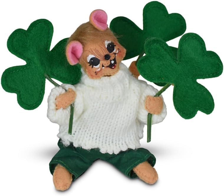 Annalee 5" Shamrock Mouse