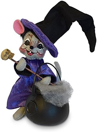 Annalee 6" Mouse with Cauldron