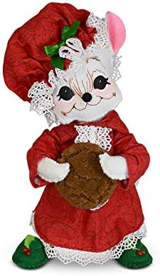 Annalee 8" Christmas Whimsy Nightshirt Mouse