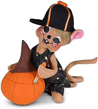Annalee Pumpkin Carving Mouse 6"