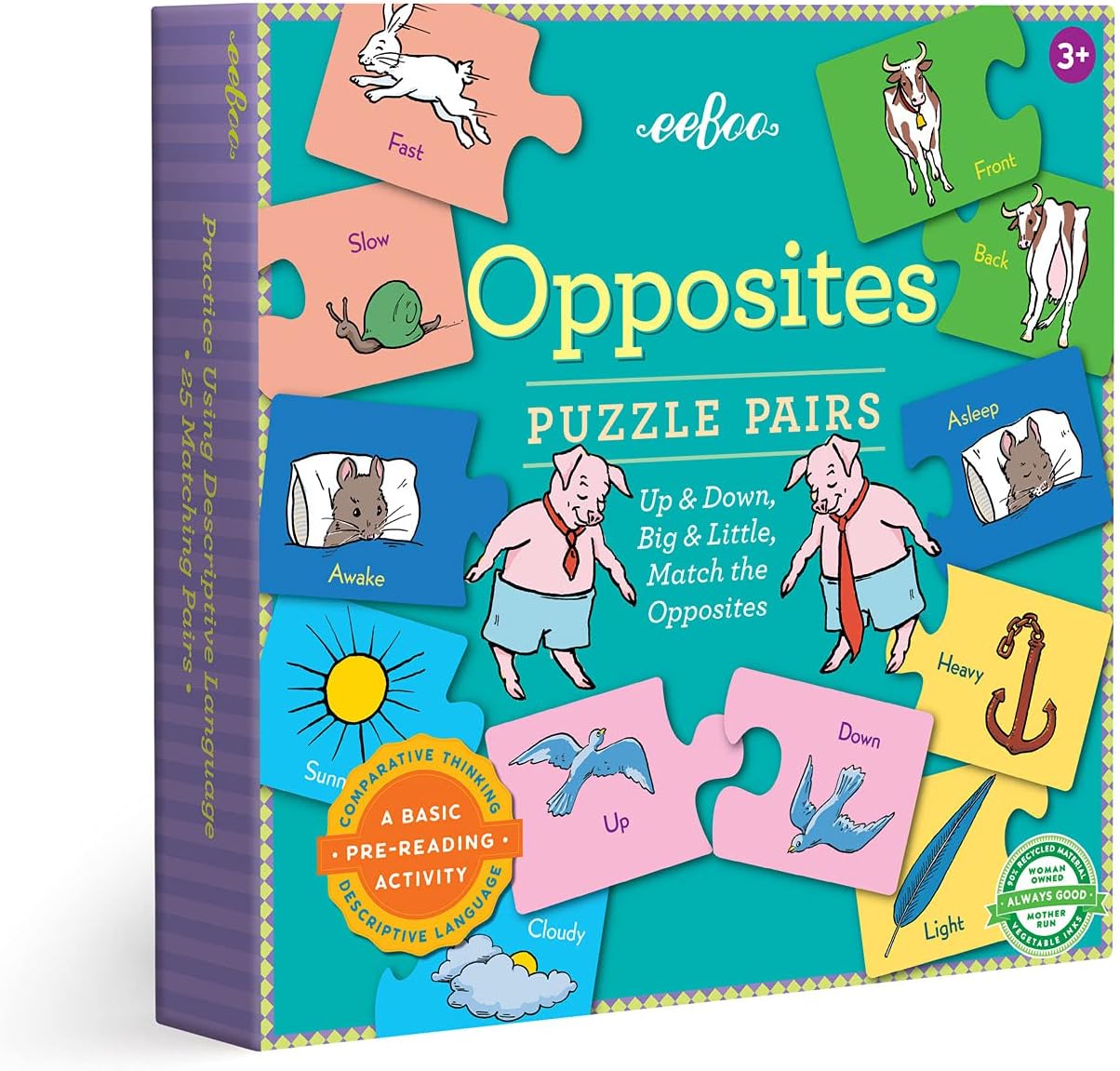 Opposites Puzzle Pairs