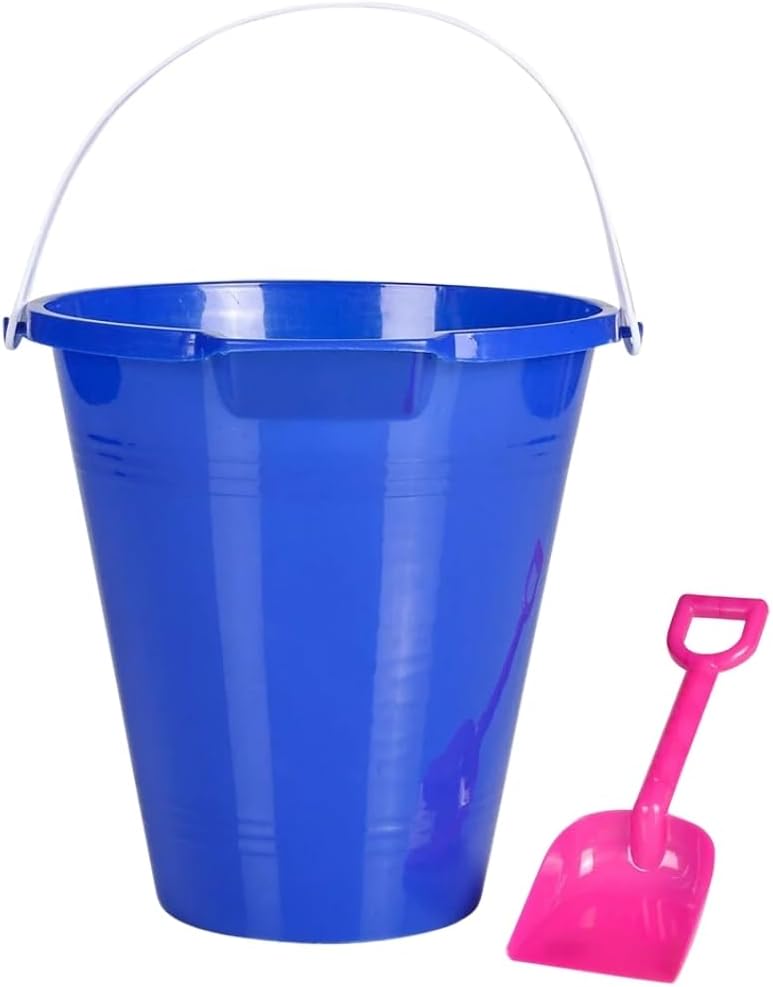 8" Pail & Shovel Assorted Colors