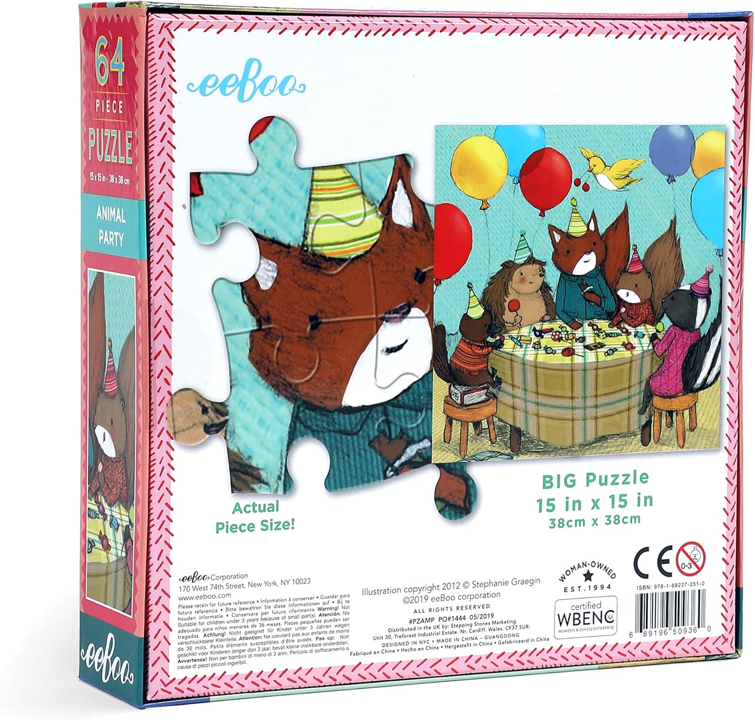 Animal Party 64pc Puzzle