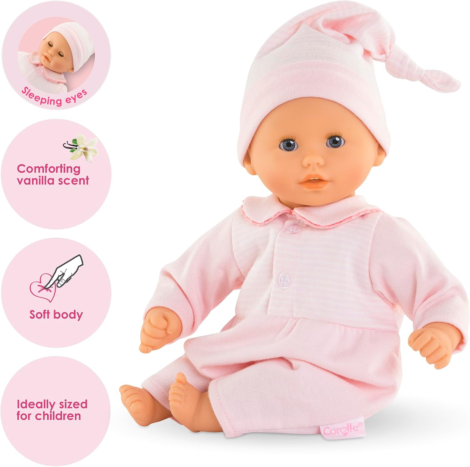 Bébé Calin Charming Pastel - 12"