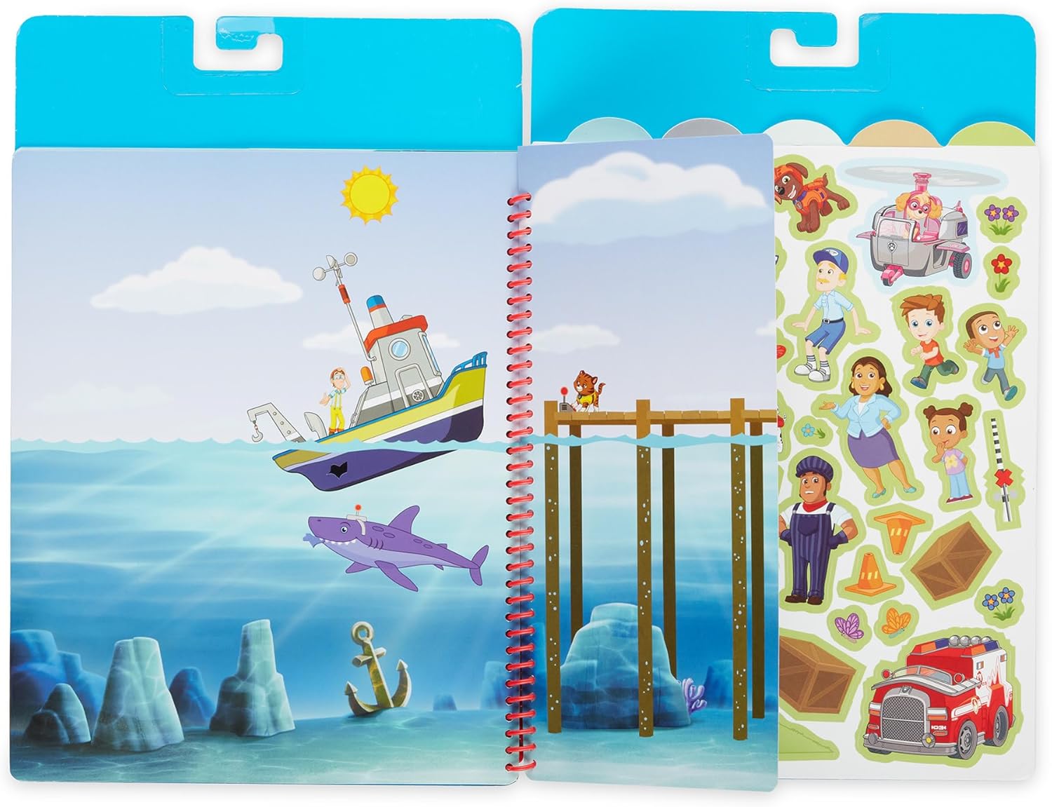 PAW Patrol Reusable Stickers Adventure Bay