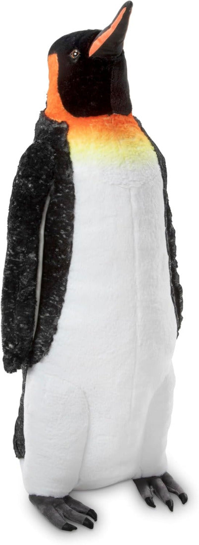Lifelike Plush Emperor Penguin Standing Stuffed Animal (3.4 Feet Tall)