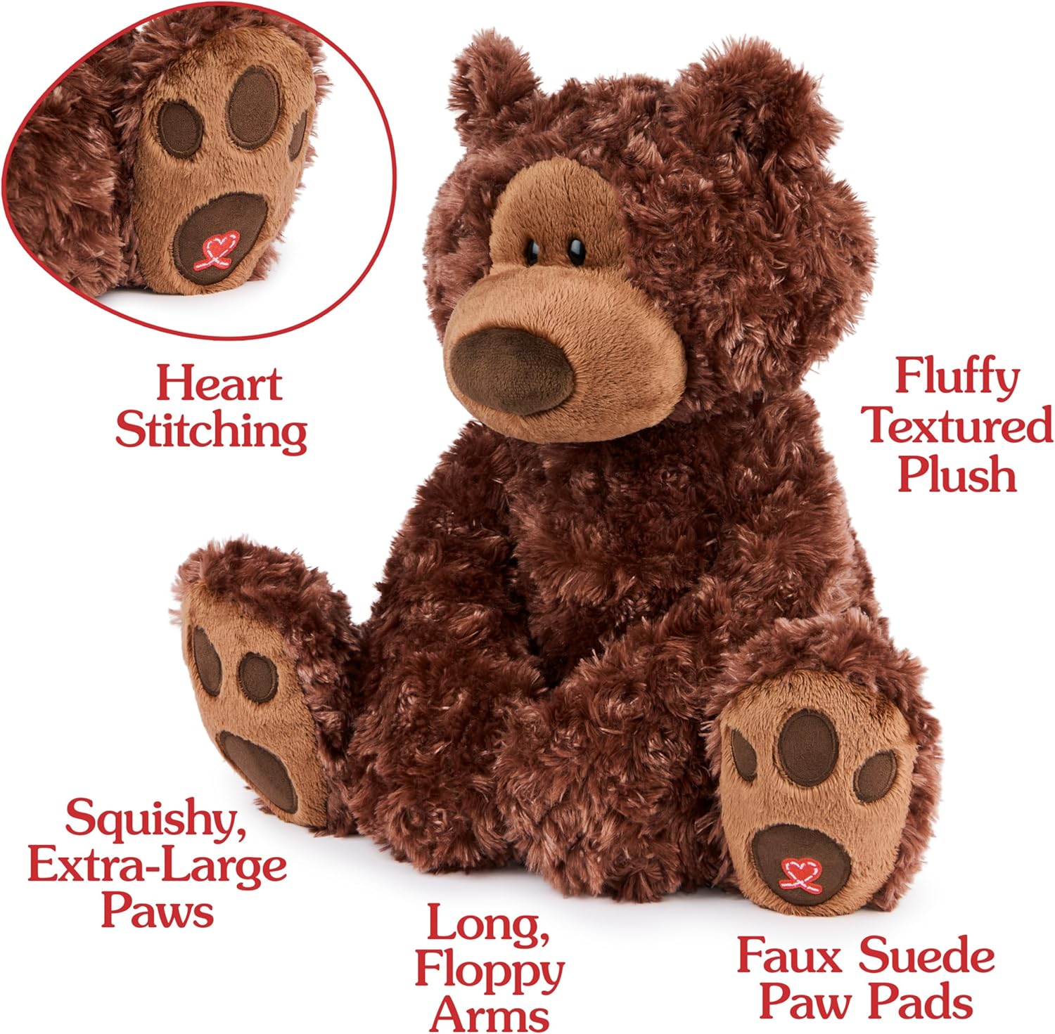 Philbin Chocolate Bear 18"