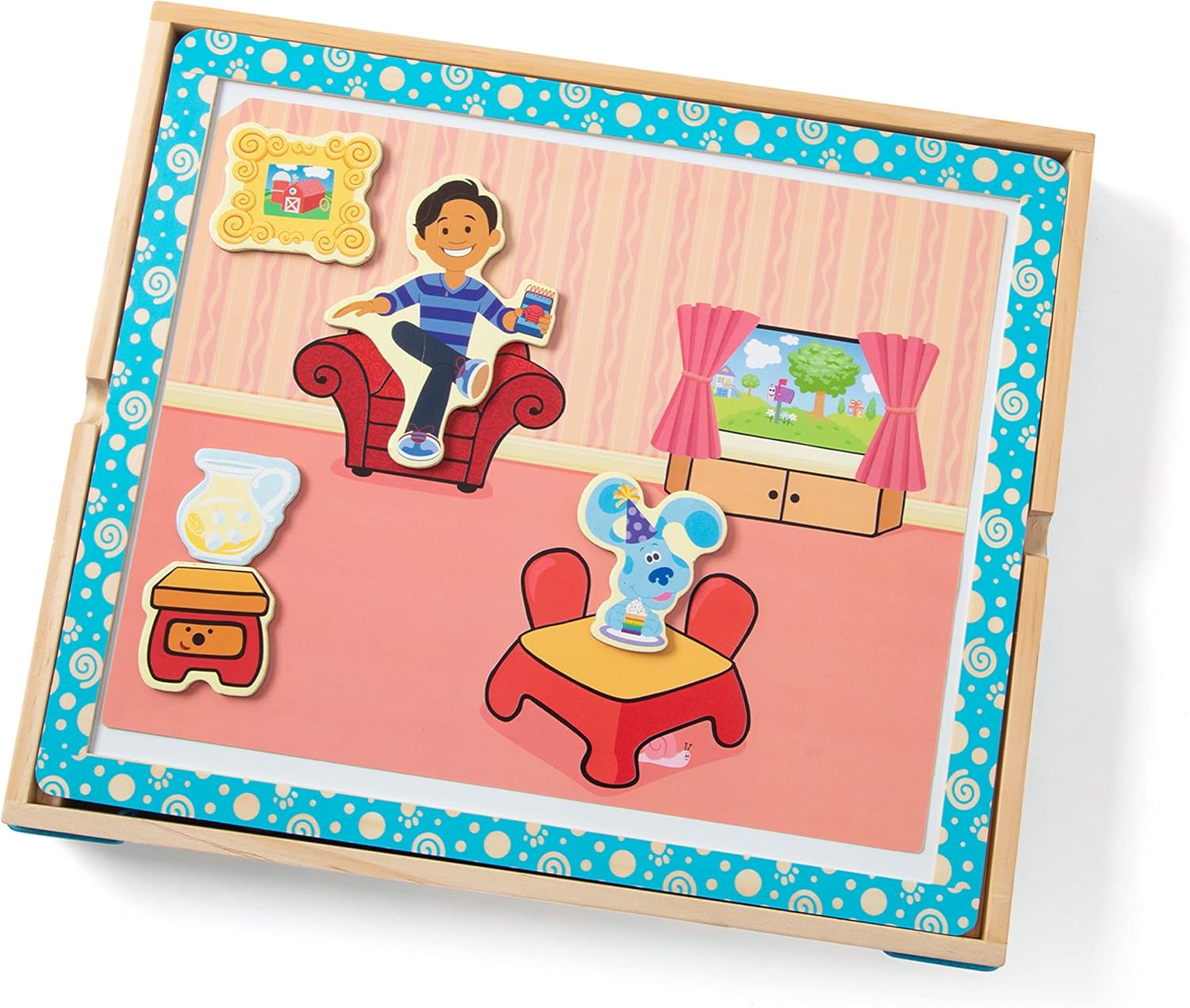 Blue's Clues & You! Wooden Magnetic Picture Game
