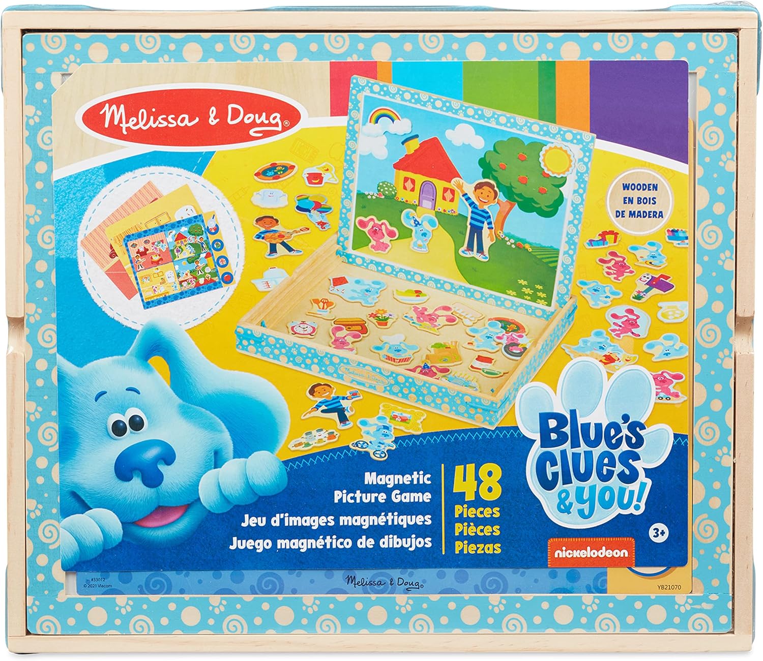 Blue's Clues & You! Wooden Magnetic Picture Game