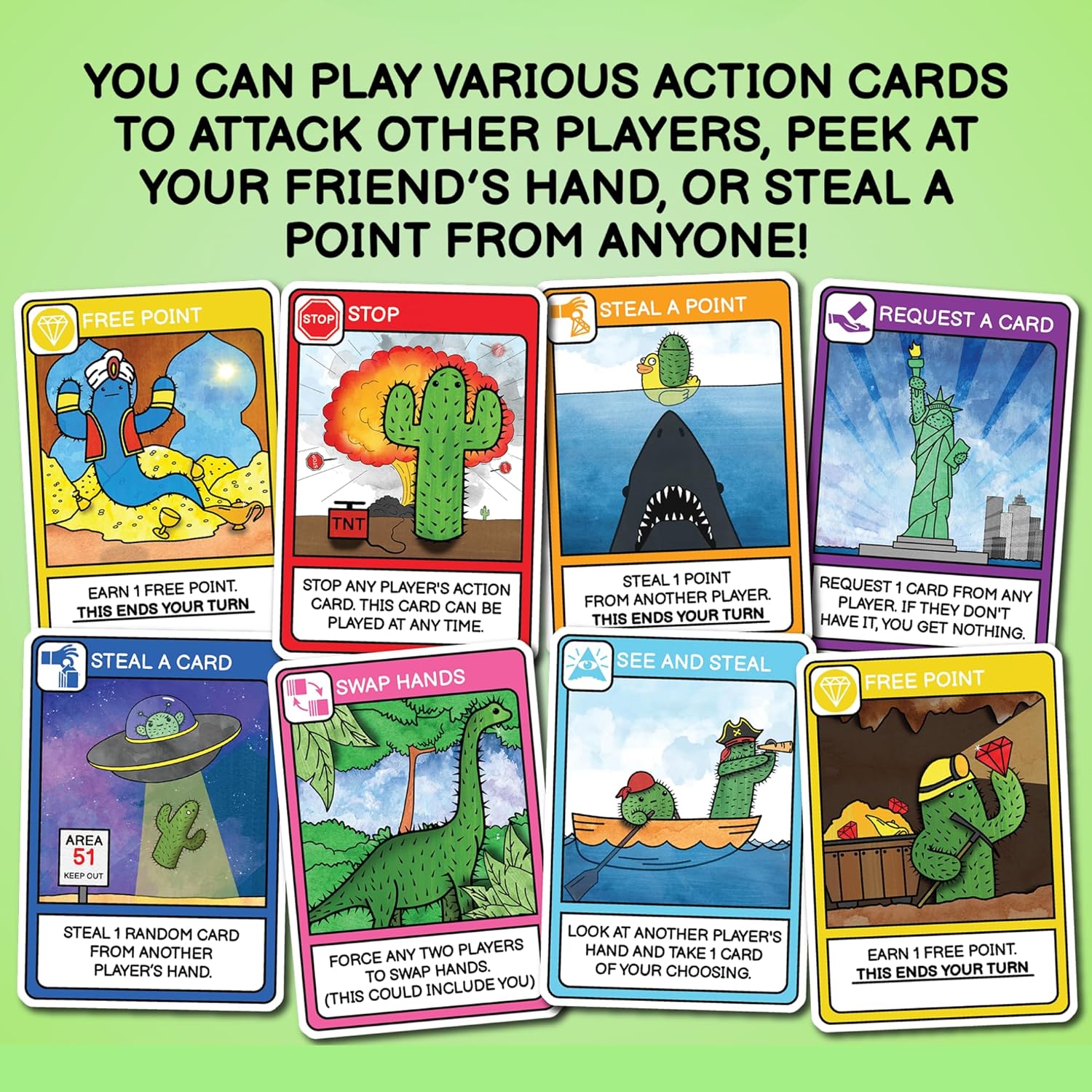 What's The Point? The Cactus Card Game