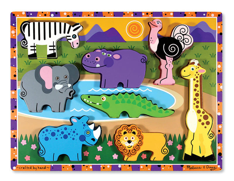 Safari Chunky Puzzle - 8 Pieces